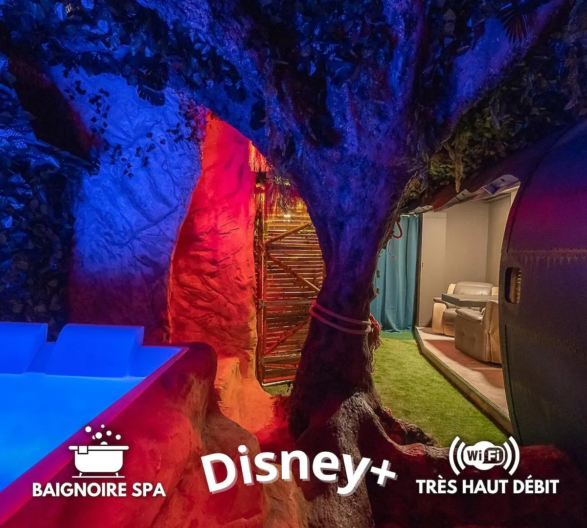 Jungle Crash Love Room Unieux